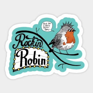 Rockin Robin Sticker